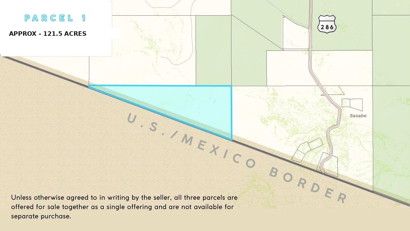 Parcel 1 map